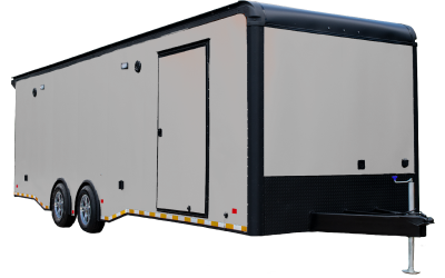 Dual Axle Enclosed Trailer – Trailers are a common oversized storage commodity that can’t always be stored at home.