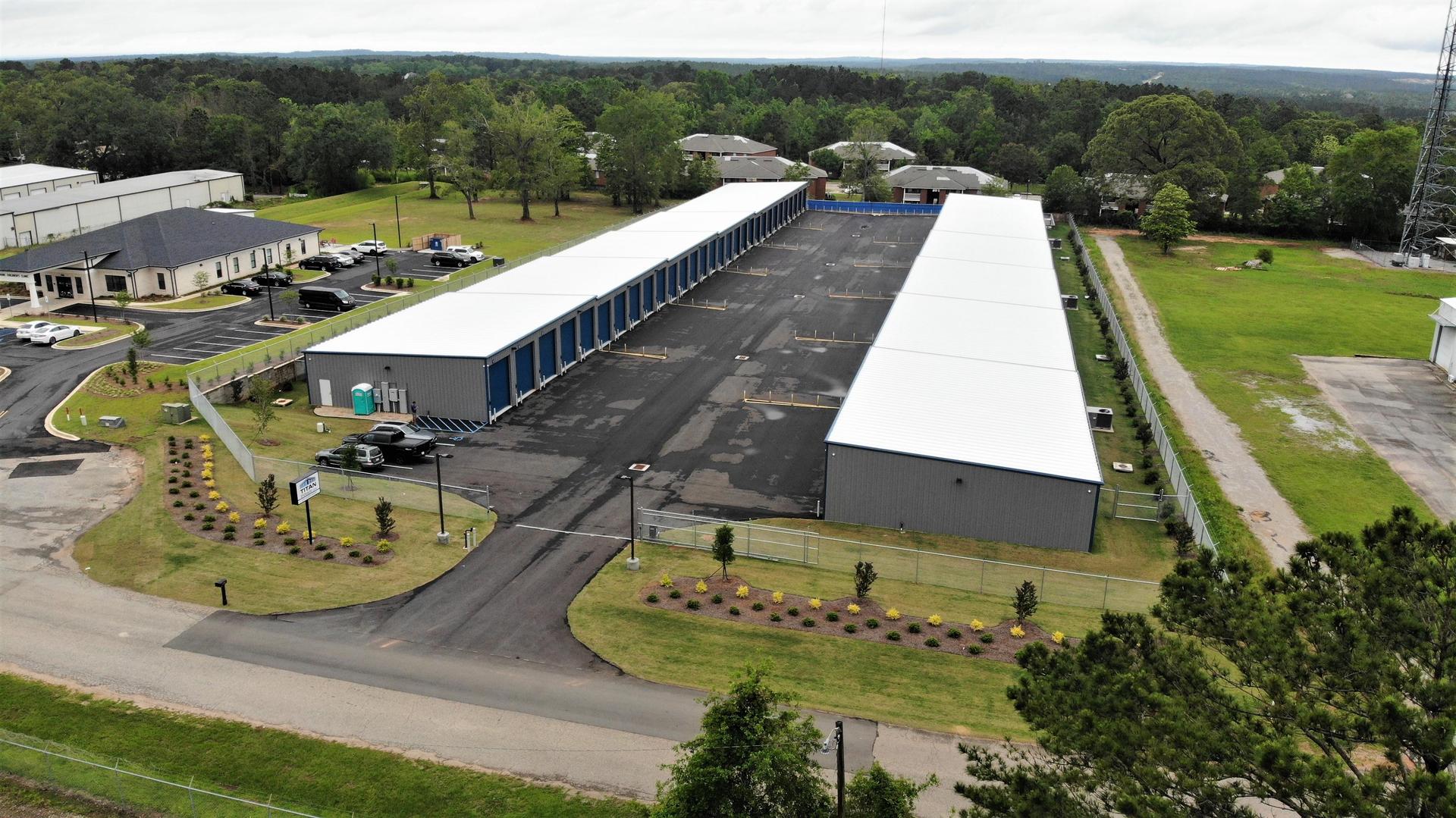 daphne drone view titan storage facility