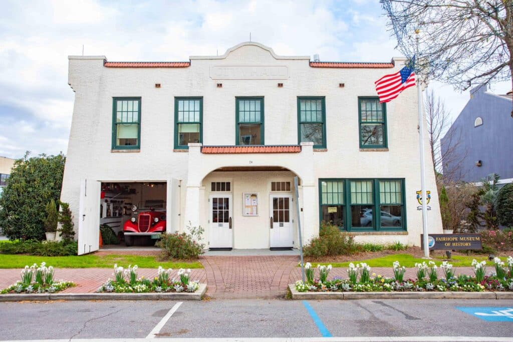 The Fairhope Museum of History is located in Downtown Fairhope, Alabama